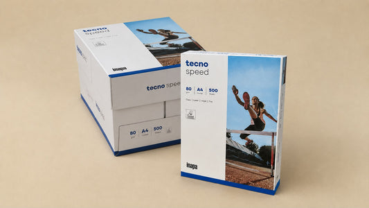 Inapa Tecno Speed Kopierpapier 80g, DIN A4, Weiß, 2500 Blatt